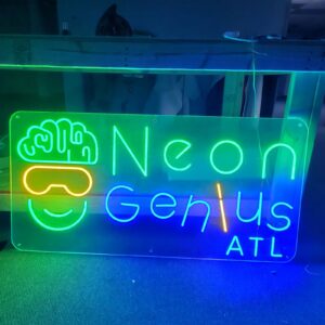 Neon Sign One Line